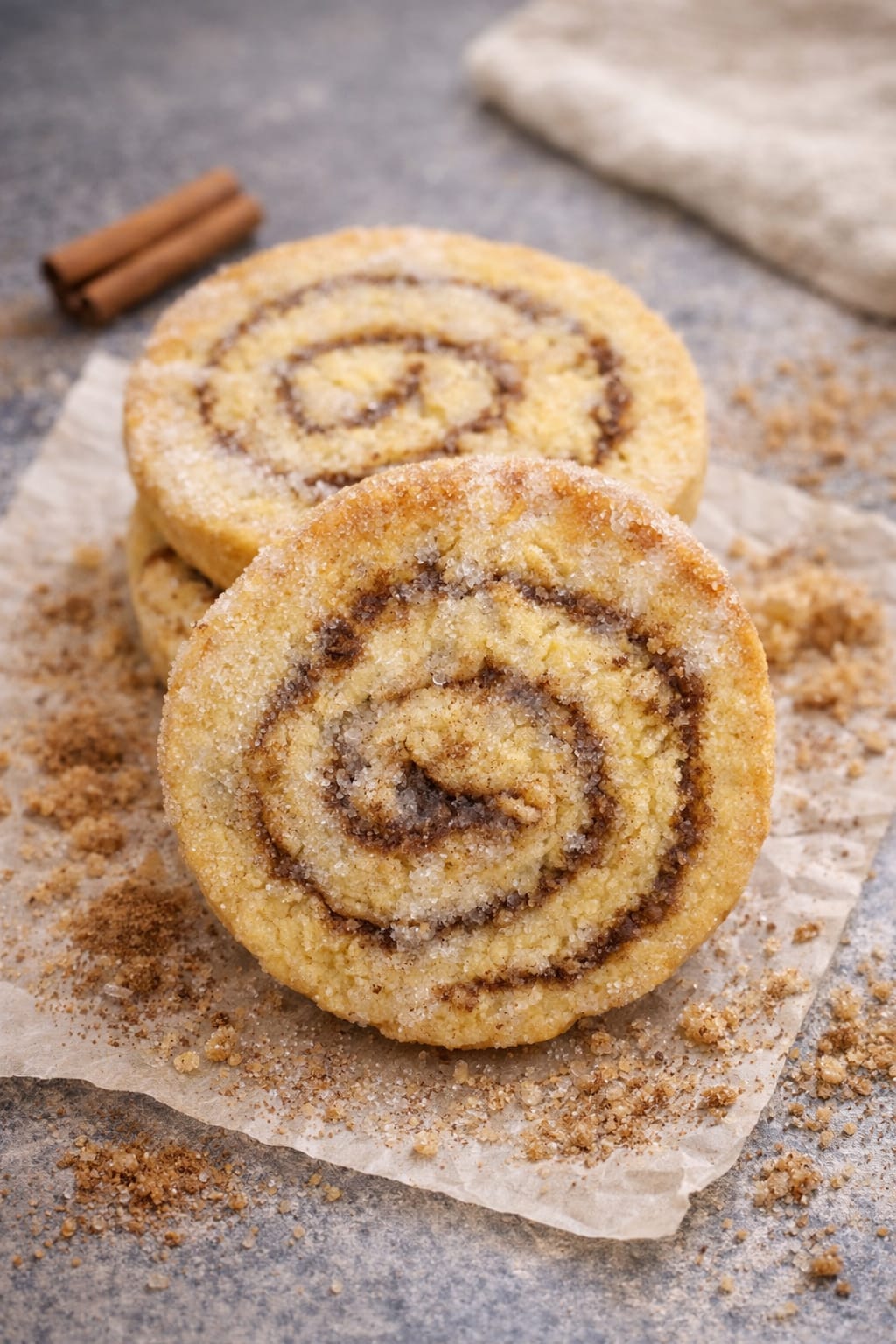 Cinnamon Swirl Cookies